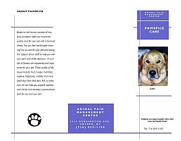 Hospice/Pawspice Brochure